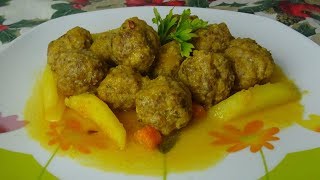 ALBÓNDIGAS EN SALSA DE LA ABUELA  RECETA FÁCIL Y RÁPIDA [upl. by Ayikat764]