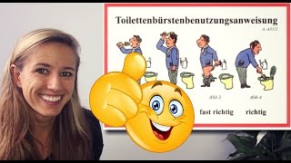 What is a quotToilettenbürstenbenutzungsanweisungquot A funny long German Word [upl. by Haye567]