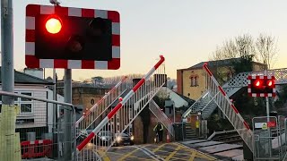 East Farleigh Level Crossing Kent [upl. by Imrots]