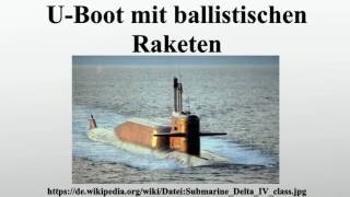 UBoot mit ballistischen Raketen [upl. by Anella768]