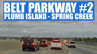 Belt Parkway drive part 2 Plumb Island to Spring Creek Exit 15 [upl. by Ezmeralda813]