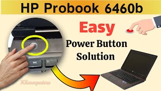 HP probook 6460b power button issue  complete solution video [upl. by Seel]