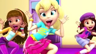 Polly Pocket em Português Brasil 💜🌈Corrida Louca💜🌈Desenhos animados dos miúdos [upl. by Salakcin926]