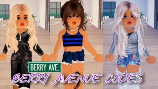 500 Berry avenue outfit codes Pt 3 FREE  workingberryavenueroleplay berryavenue [upl. by Anelagna]