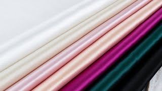 Mikado Satin Fabric 39061 [upl. by Nessah]