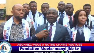 Remise du trophée Forgeron de la Nation à la Fondation Muela Manyi JBB Son président en parle [upl. by Yssep91]