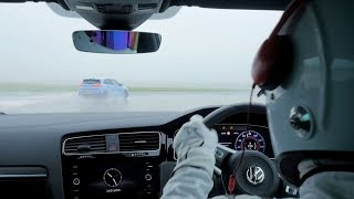 StigCam Hyundai i30 N vs VW Golf GTI  Top Gear [upl. by Novaat]