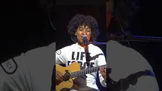 🎸 Esperanza Spalding plays guitar for only the 2nd time live [upl. by Oniluap]