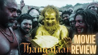 Thangalaan movie review by cine feeder chiyaan vikram  Ranjith  gvprakash [upl. by Htebharas889]