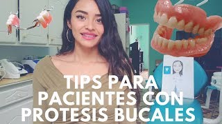 Tips y Recomendaciones para pacientes con prótesis bucales [upl. by Ynaffets]