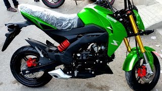 KAWASAKI IN PAKISTAN 150cc MINI REPLICA PRICE IN PAKISTAN FULL REVIEW amp TOP SPEED TEST ON PK BIKES [upl. by Balfore971]