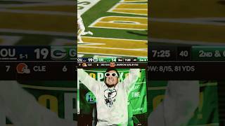 Texans vs Packers Reactionspackers texans fyp reaction jordanlove cjstroud lambeaufield [upl. by Narhet]