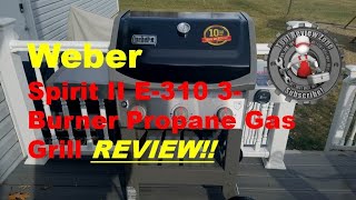 Weber Spirit II E310 3Burner Propane Gas Grill with igrill3 Review [upl. by Torray]