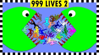 999 LIVES  Colour Stickmen Survival 2 [upl. by Akla]