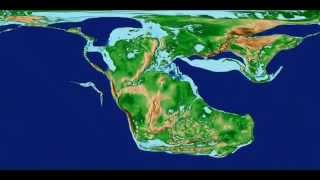 Continental Drift  Scotese Animation [upl. by Mora]