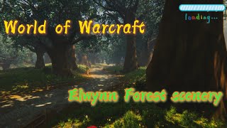 World of Warcraft Elwynn Forest scenery [upl. by Einnod]