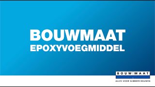 Voegen met Bouwmaat epoxyvoegmiddel [upl. by Armat956]