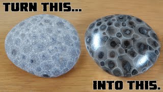 How to Tumble Petoskey Stones [upl. by Gonzales]