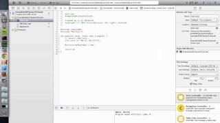 Xcode 6 Adding files to C Project [upl. by Rollet568]