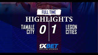 TAMALE CITY FC VRS LEGON CITIES FC HIGHLIGHTS 01 [upl. by Tyika789]