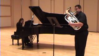 Rhapsody for Euphonium by James Curnow [upl. by Anirehtac207]