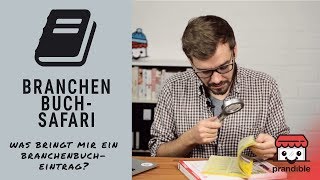 📒BranchenbuchSafari Lohnt sich noch ein Eintrag in den Gelben Seiten [upl. by Nabala]