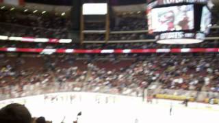 Phoenix Coyotes LIVE Goal Horn actual recording [upl. by Anahahs]