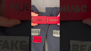 Fake vs Real Hugo Boss Polo T shirt [upl. by Ipoillak833]