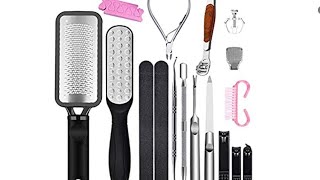 Professional PedicureManicure Tools Set [upl. by Tuneberg439]