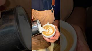 basic cafe latte art nepalisong songnewsonglatteeart coffeeart coffeecoffeart tuliplatteart [upl. by Winnick991]