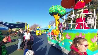 Special Mini Parade Thanksgiving Day at Sesame Place Philadelphia Sesame Street Characters [upl. by Ardnuassak783]