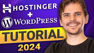 Hostinger WordPress Tutorial 2024  The Ultimate Guide [upl. by Alyahsat]