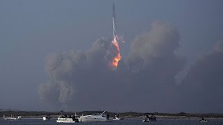 Größte Rakete der Welt explodiert beim Teststart  Starship ist dennoch ein Erfolg [upl. by Assena541]