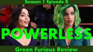 POWERLESS Season 1 Episode 8 Green Furious Review [upl. by Willtrude]