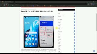 Oppo F21 Pro 5G CPH2343 QCN FILE 100 OK [upl. by Ailegna]