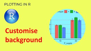 How to customise background in ggplot and ggpubr  Plotting in R [upl. by Cathie]