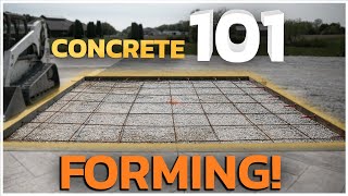 How to Form a Concrete Slab in Under 10 Minutes [upl. by Whallon]