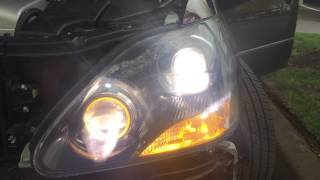 LS430 quad HID setup [upl. by Aicemak]