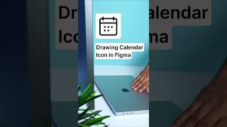 How to draw calendar icon in Figma  Icon design [upl. by Hukill]