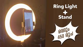 Best Budget Ring Light with Stand for Content Creation  Affordable Lighting Setup ✨ [upl. by Norene292]