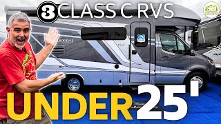 3 Compact Class C Motorhomes Under 25  New 2024 Models [upl. by Ocinom906]