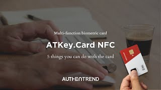 ATKey Card NFC  5 things you can do with ATKey Card NFC [upl. by Zarihs]