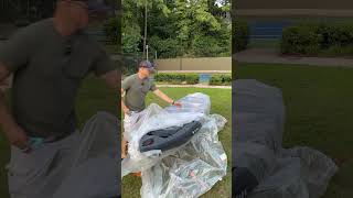 Unboxing my New Fishing Kayak 2024 kayakfishing pescadecaiaque [upl. by Aserret]