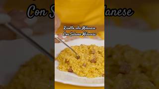 Risotto alla Milanese risotto riso primipiatti primo ricettefacili ricette ricettaitaliana [upl. by Nevak858]