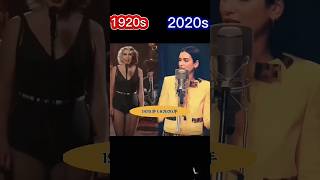 DUA LIPA  Levitating  1920s vs 2020s  Trending music levitatingdualipa chillsongs youtube [upl. by Obrien]