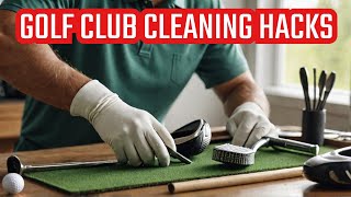 Golf Club Cleaning Hacks for Perfectionists [upl. by Ikeda743]