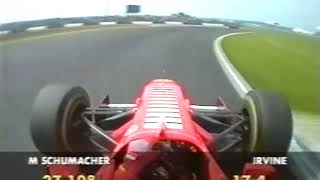 Eddie Irvine F1 Onboard Silverstone 1997 [upl. by Showker79]