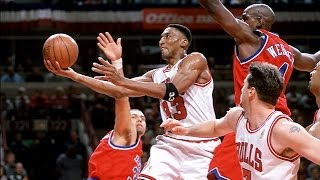 Bulls vs Bullets  1996 7210 season [upl. by Alonzo]