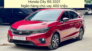 Bán xe Honda City RS 2021 chủ đi kỹ cam kết đúng chất lượng [upl. by Jordanson]