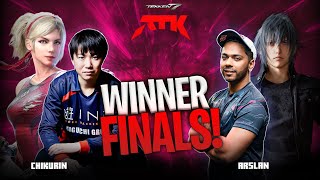 Arslan Ash Noctis VS Chikurin Lidia  Winners Finals  ATK  South Africa  tekken [upl. by Bathelda890]